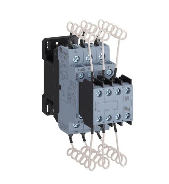 15390202, CWBC9-21-30D02 – CONTACTOR P/ CONDENSADOR, 6KVAR/230V, 10KVAR/415V, BOB. 24V